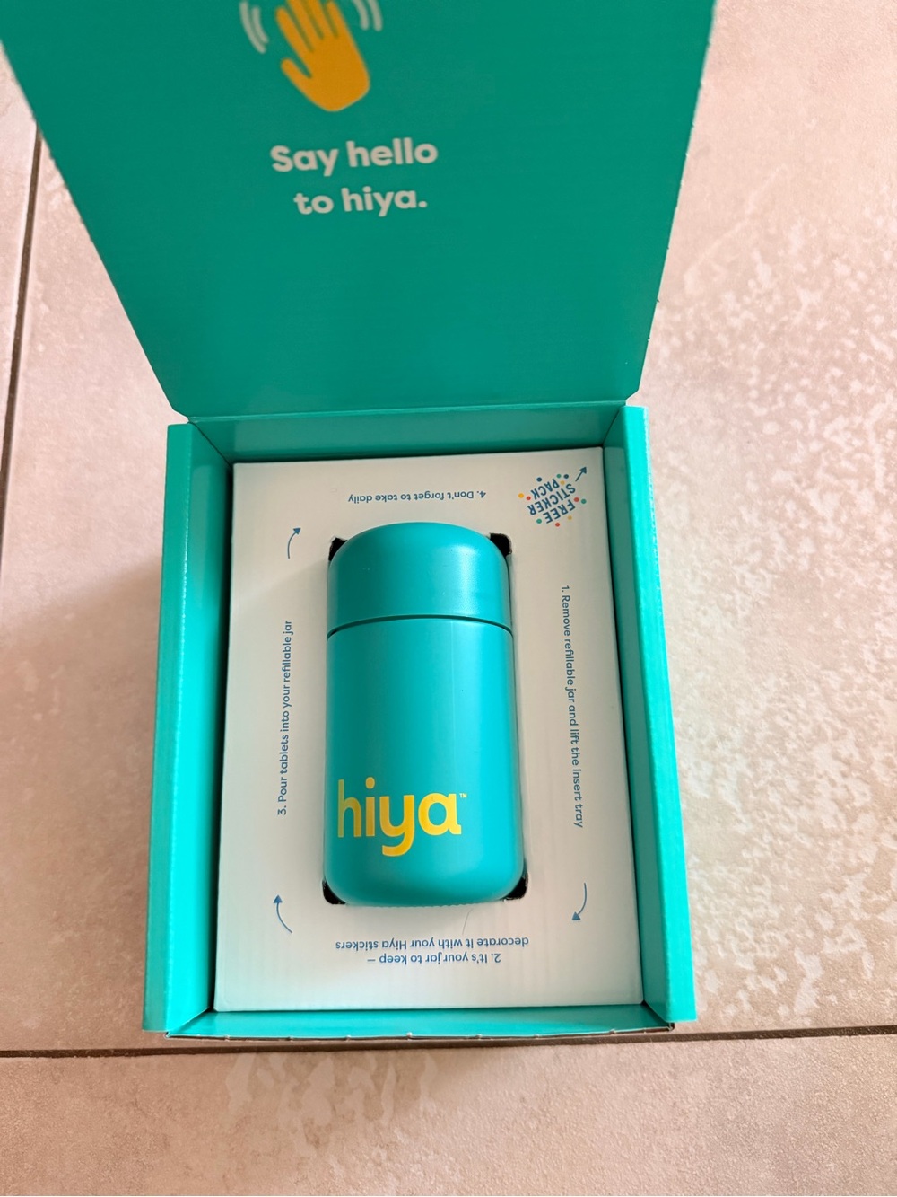 Hiya Kids Chewable Daily Probiotic BNIB 30 day supply